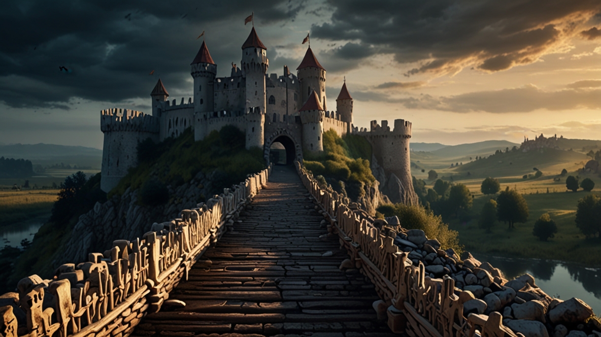 Viagem épica por reinos distantes, com criaturas míticas, e uma história de magia e aventura