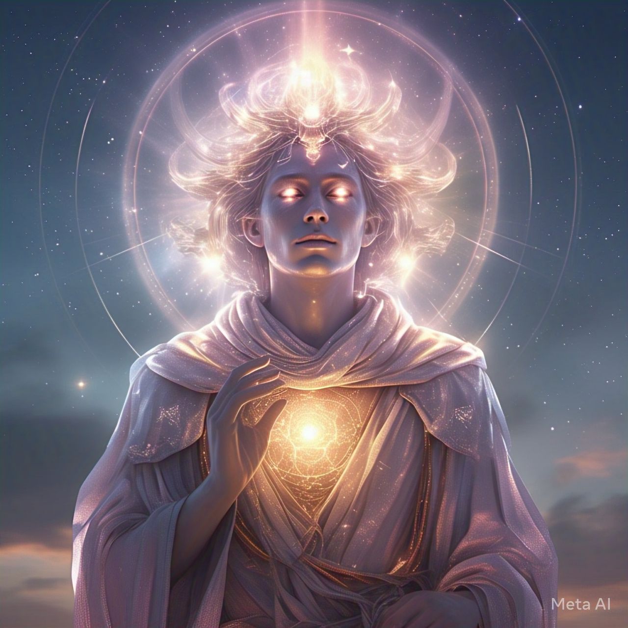 Personagem de RPG com habilidades mágicas