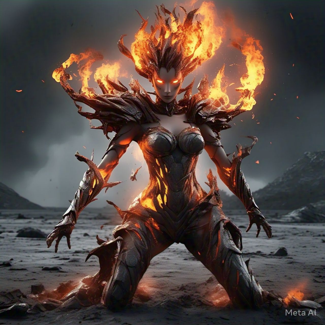 Personagem de RPG com habilidades mágicas