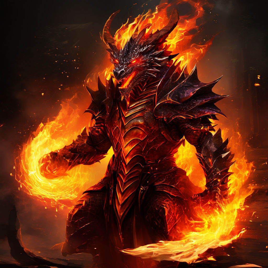 Personagem de RPG com habilidades mágicas