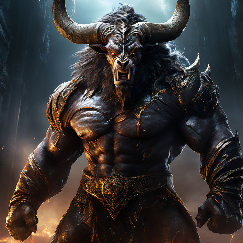 Guerreiro forte personagem RPG