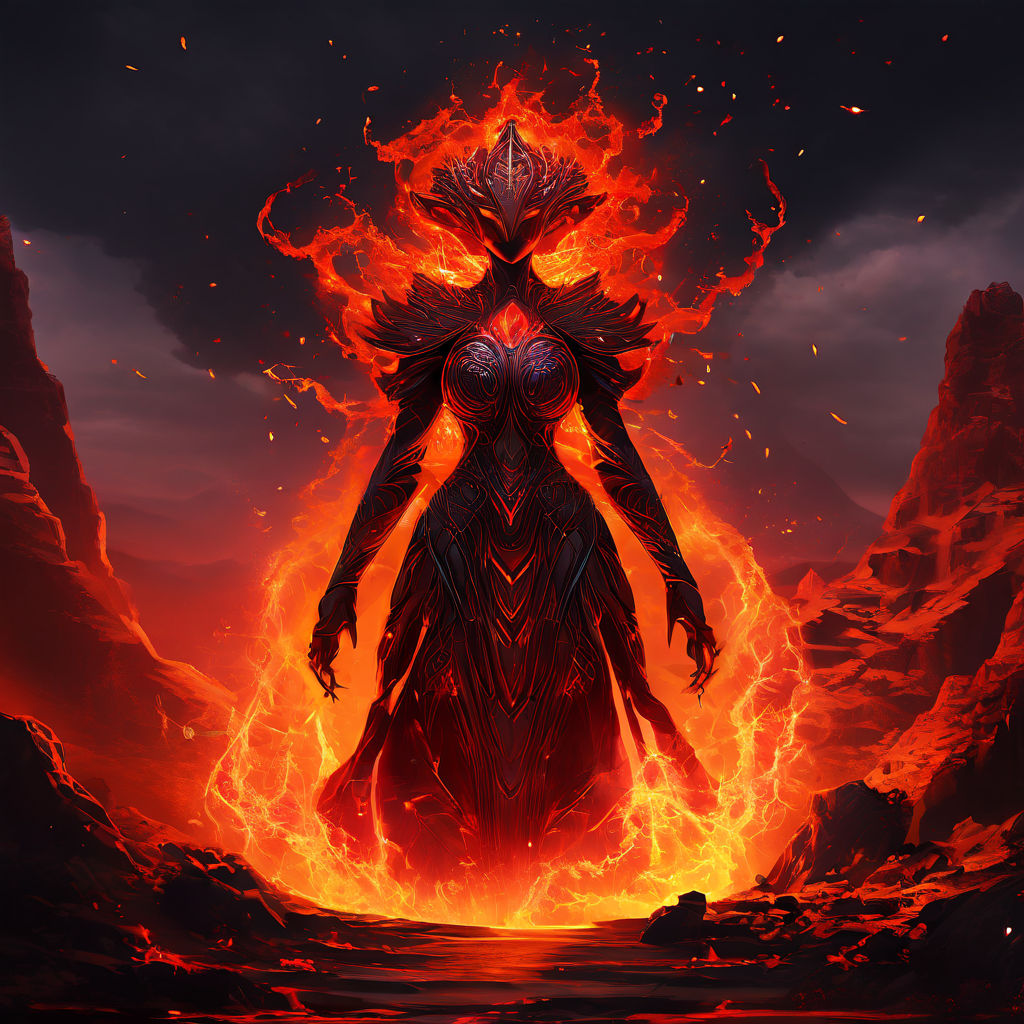 Personagem de RPG com habilidades mágicas