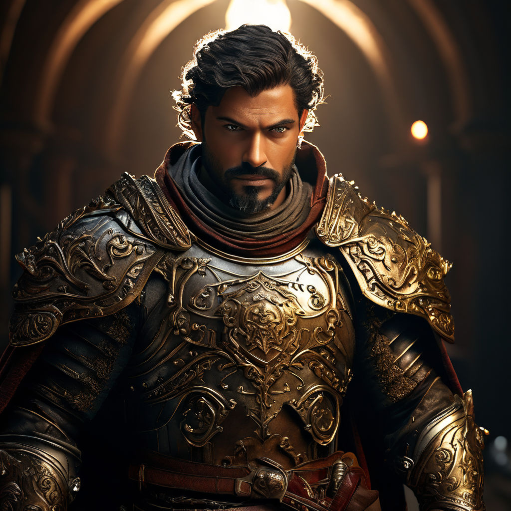Mestre de RPG narrando uma aventura épica para um grupo de heróis