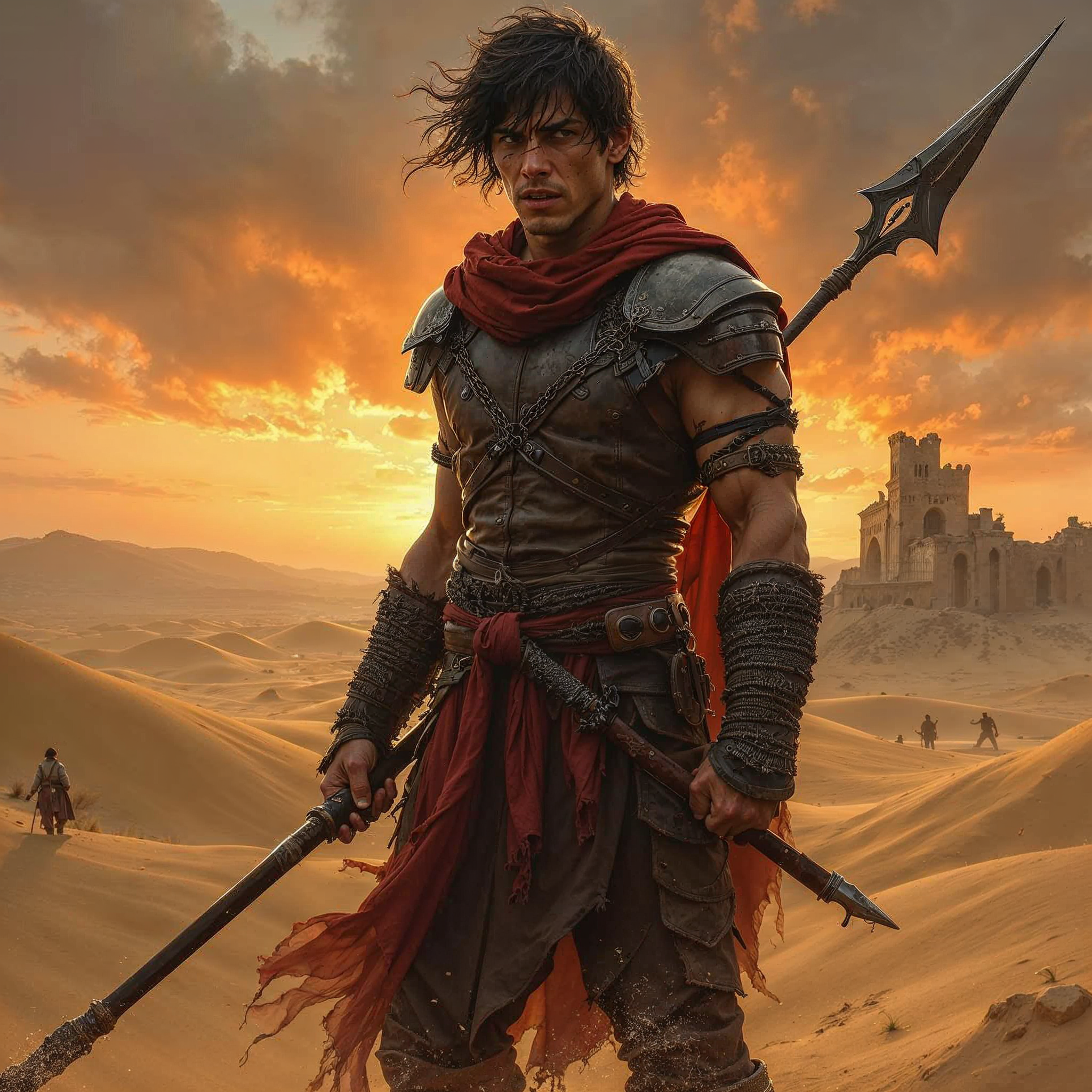 Personagem de RPG com habilidades mágicas