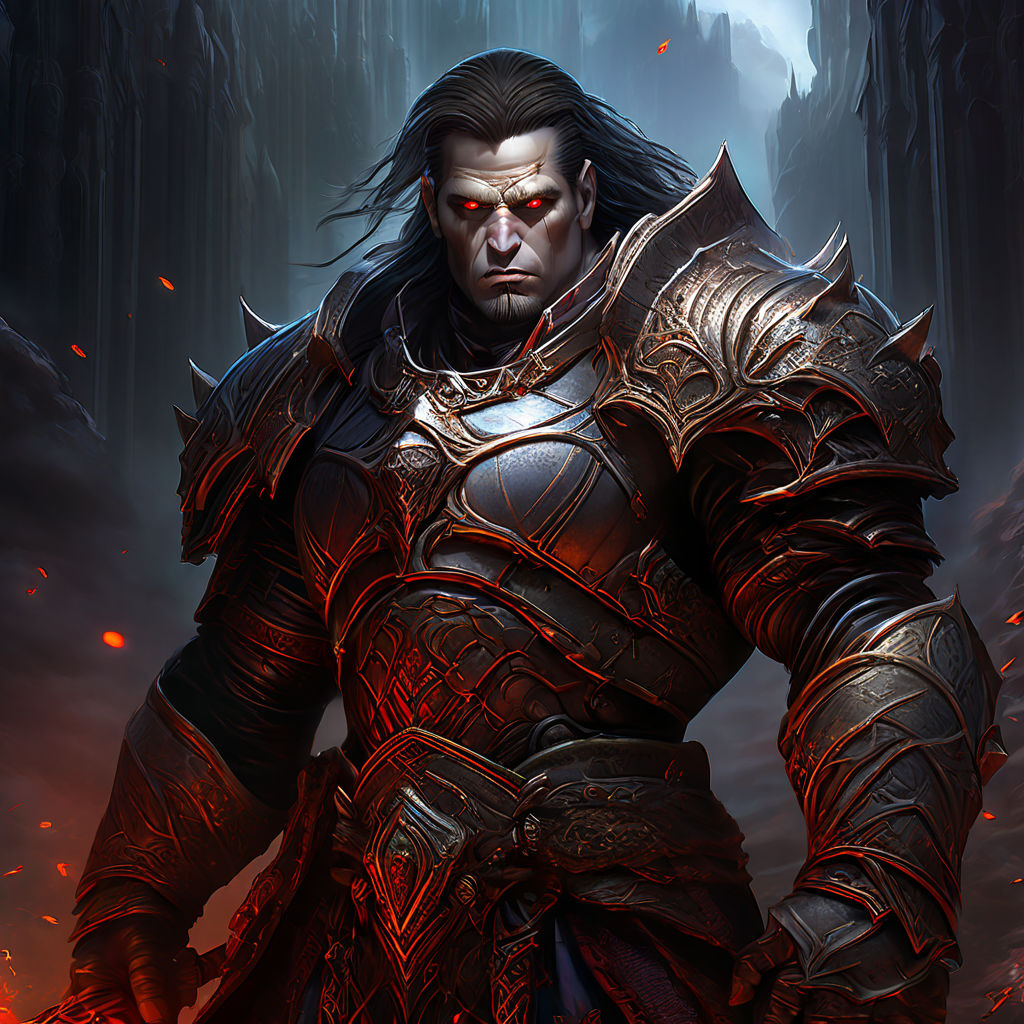 Personagem de RPG com habilidades de ilusão enganando seus inimigos em um campo de batalha