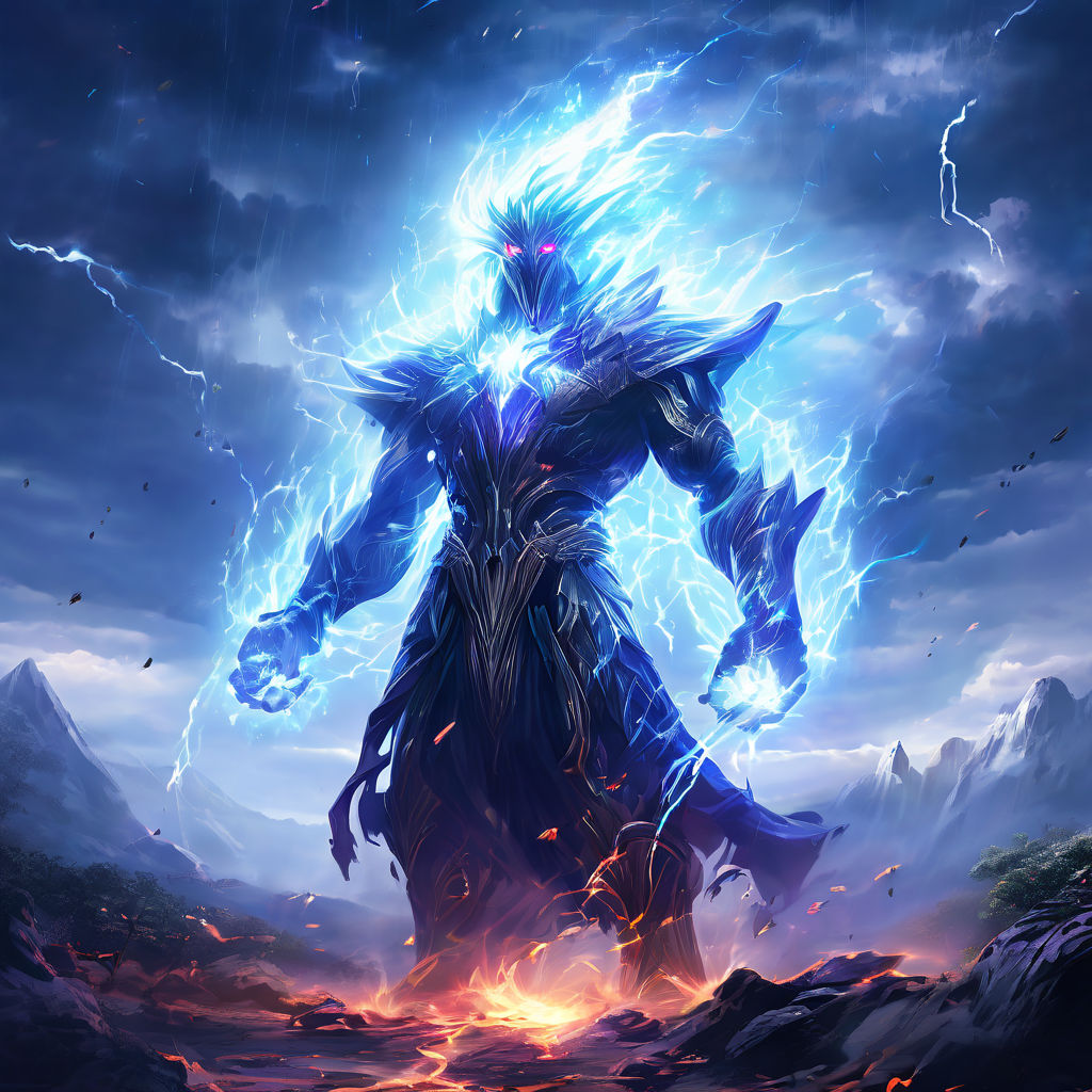 Personagem de RPG com habilidades mágicas