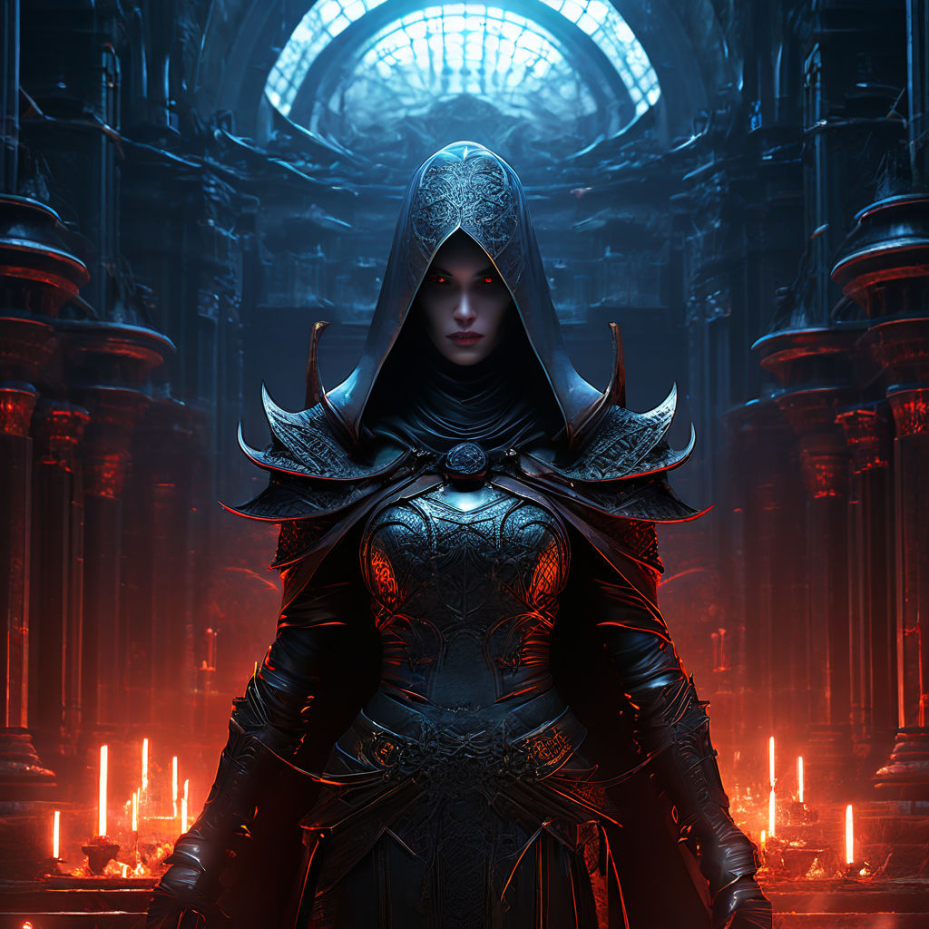 Personagem de RPG com habilidades mágicas