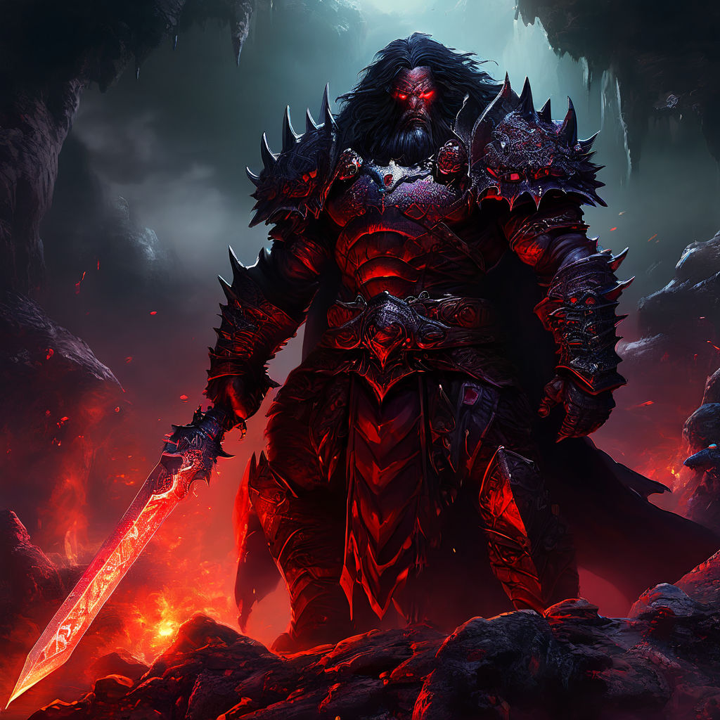 Personagem de RPG com habilidades mágicas
