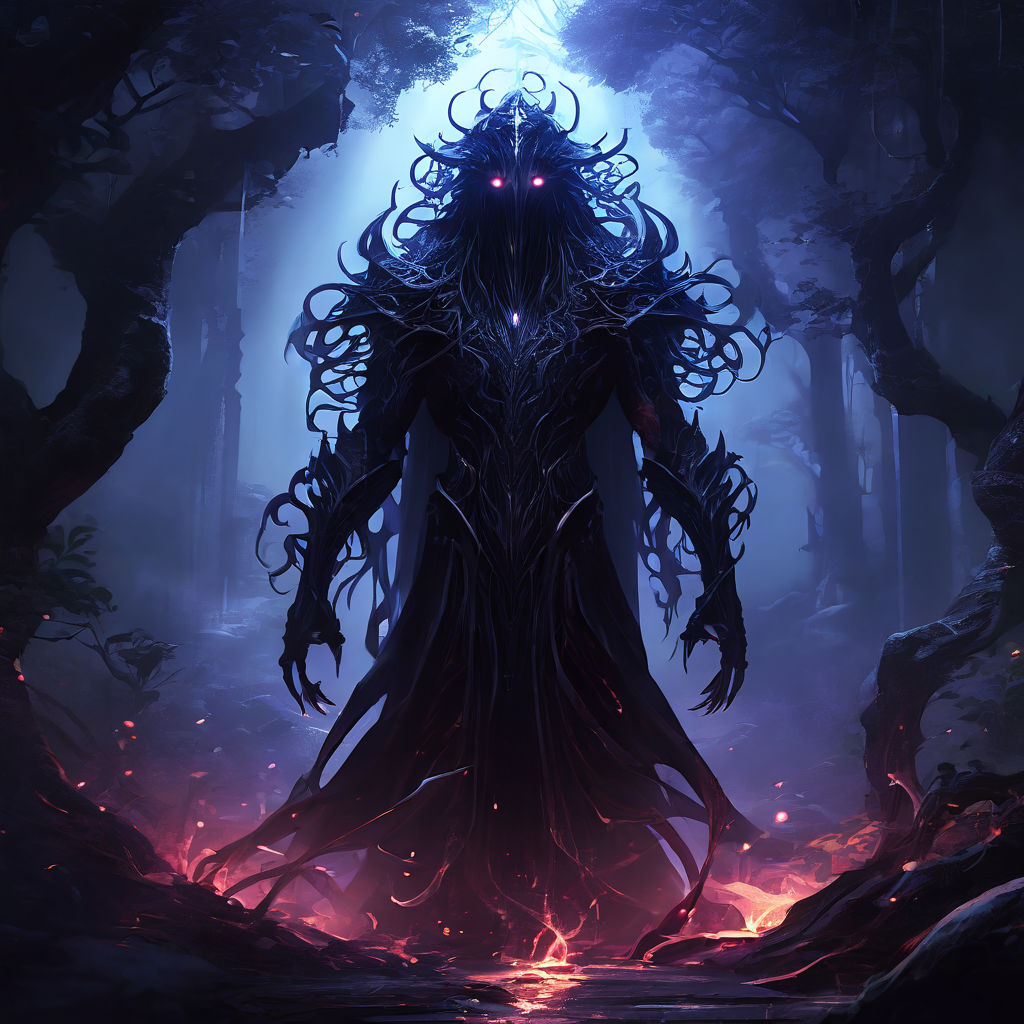 Personagem de RPG com habilidades mágicas