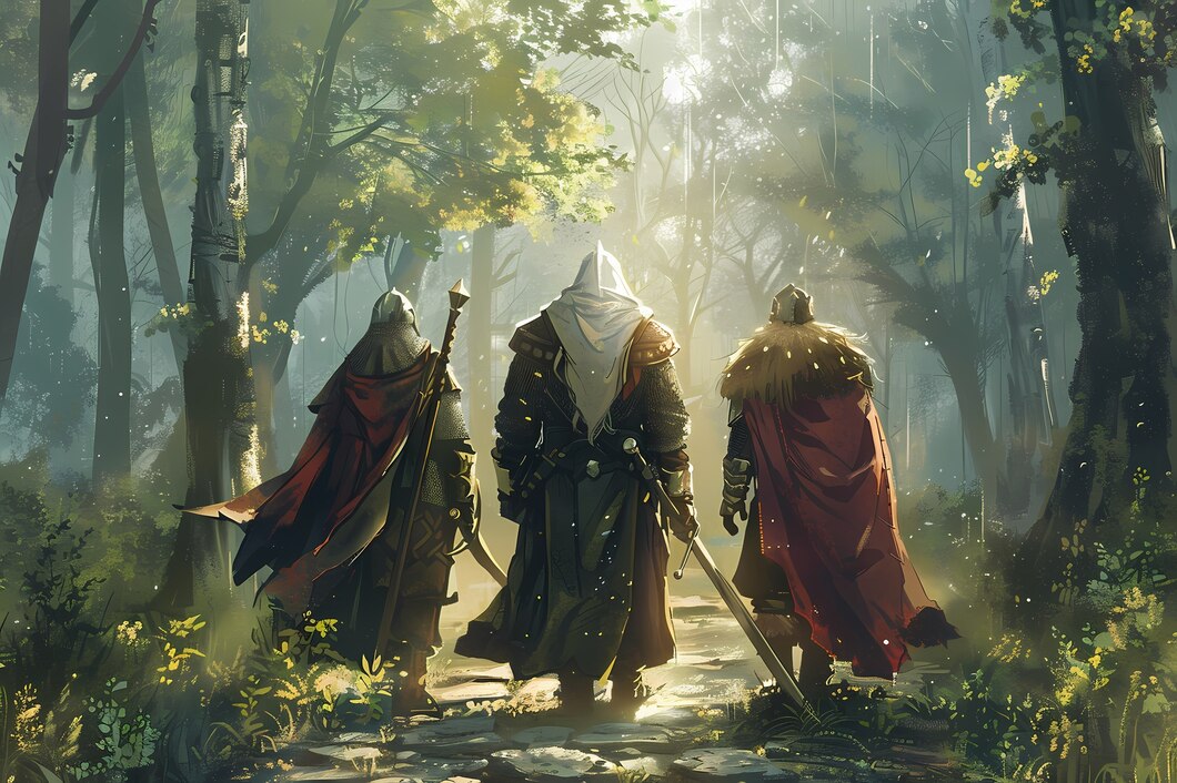 Principais RPGs de mesa atuais como Dungeons & Dragons, Pathfinder e Vampiro: A Máscara