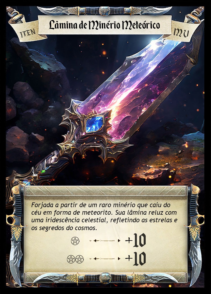 Lâmina de Minério Meteórico