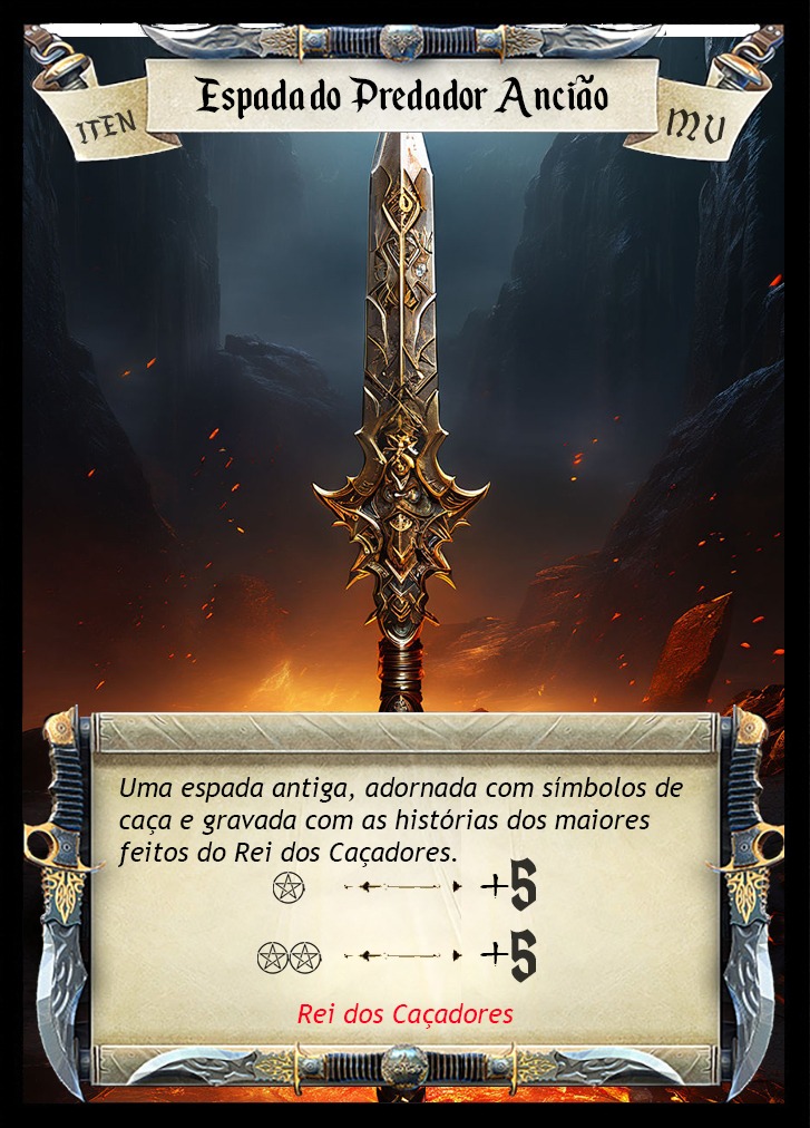 Espada do Predador Ancião